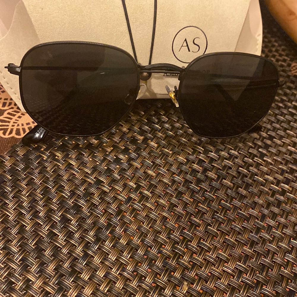 Unisex Ambassador Jet Black Sunglasses